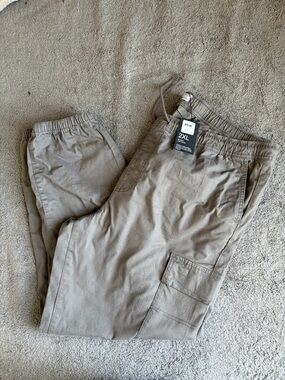 Primark Men's Cargo Joggers - Grey